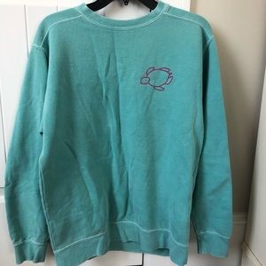 Turquoise Shelly Cove Sweatshirt